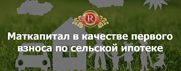 Маткапитал разрешат использовать в качестве взноса по сельской ипотеке.
