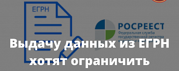 Выдачу данных из ЕГРН хотят ограничить